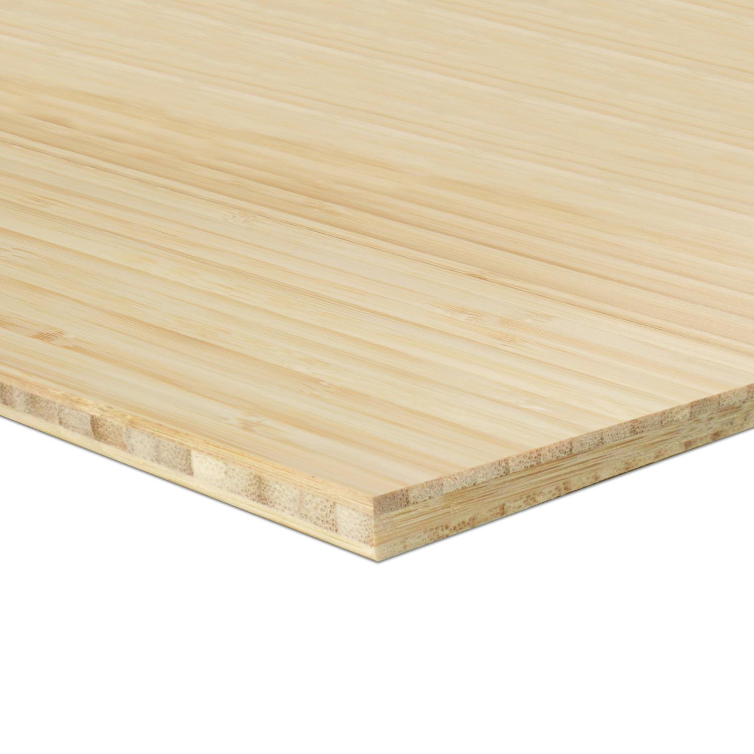 SPECIAL ORDER Bamboo Plywood - 3ply 1/4 in. Vertical Natural