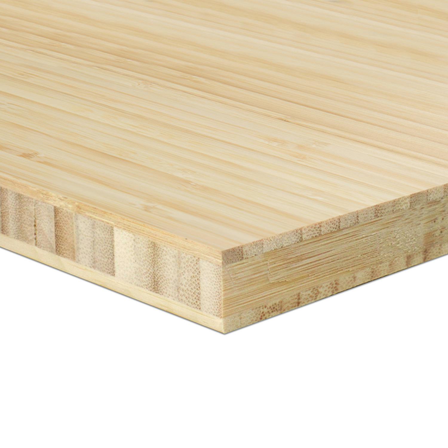 Bamboo Plywood - 3ply 3/4 in. Vertical Natural